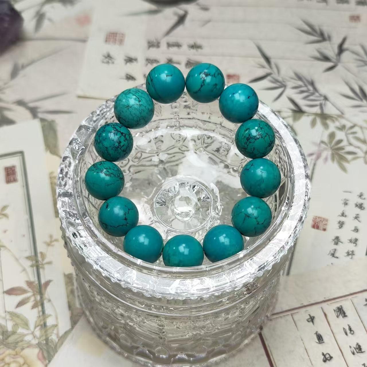 Optimized turquoise turquoise bracelet for men and women