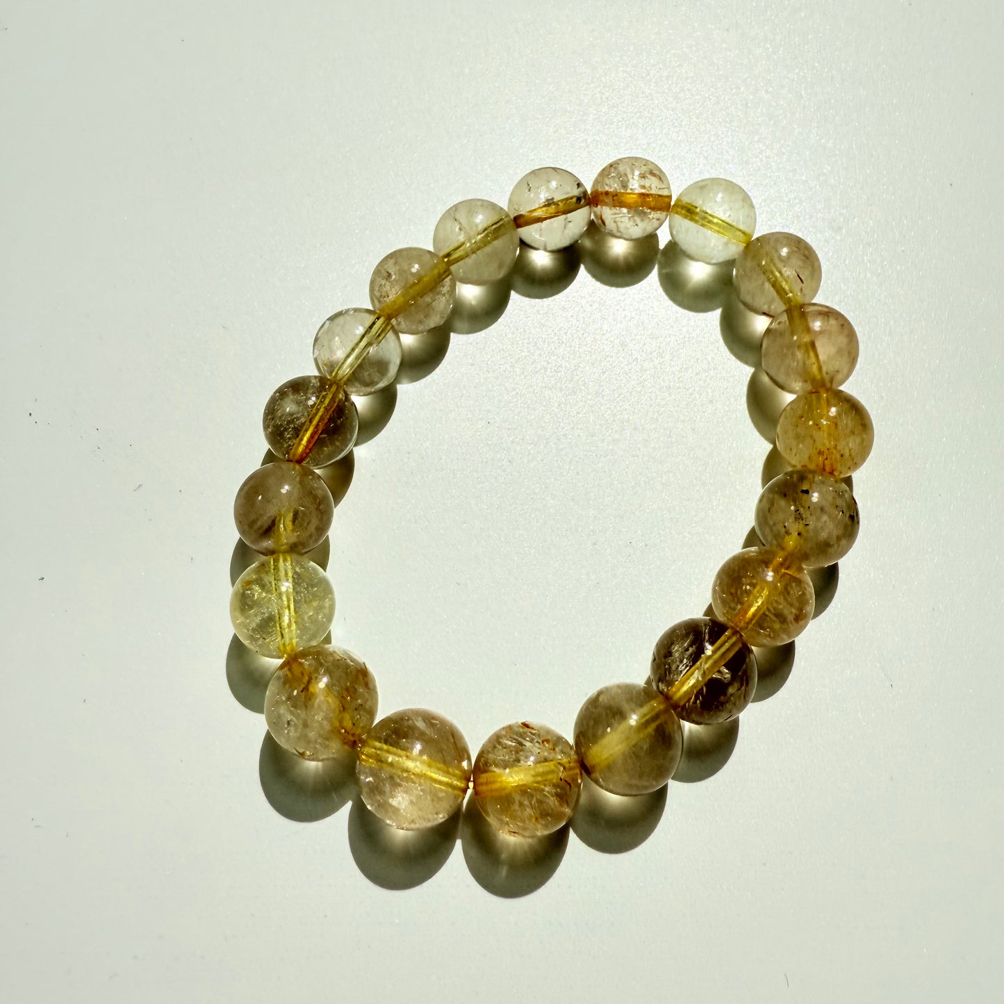 10mm citrine bracelet